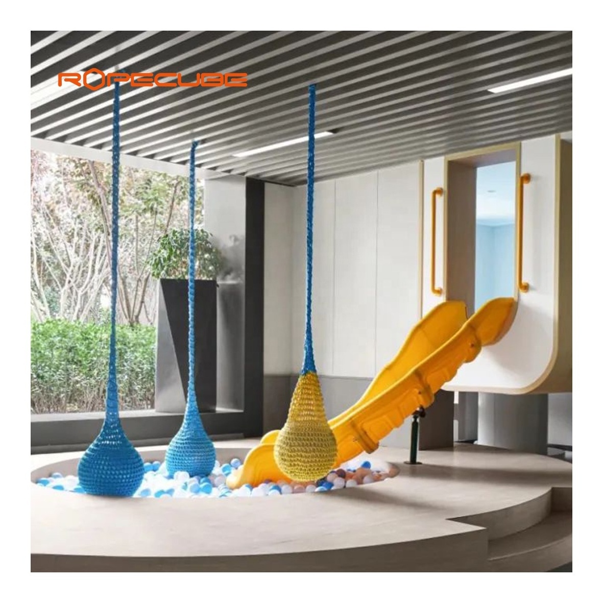 Children's Swing Ball at the Preschool Children's Kindergarten Hotel Indoor Playground Equipment