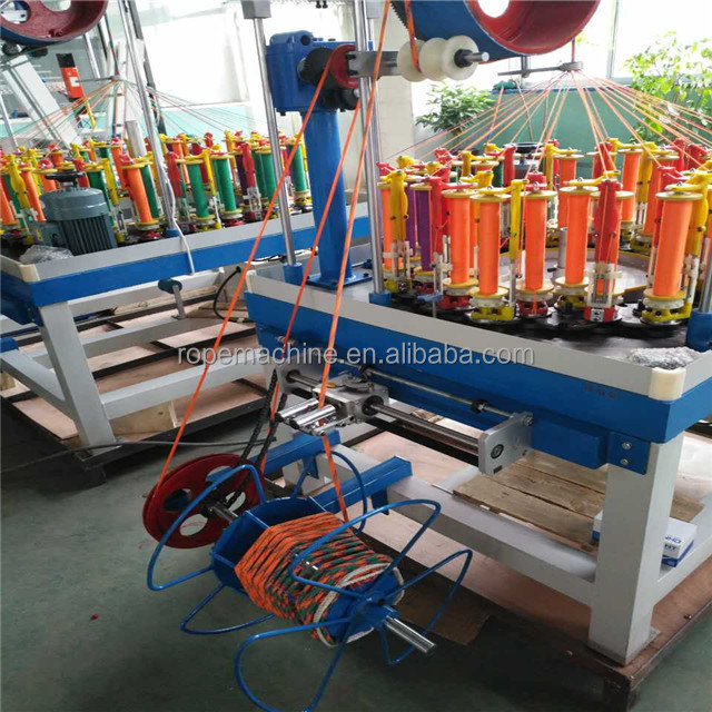 high quality flat belt/wire /rope/cable braided rope making machine