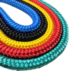 Braided Twisted PE Polyester PP Nylon Rope with high strength