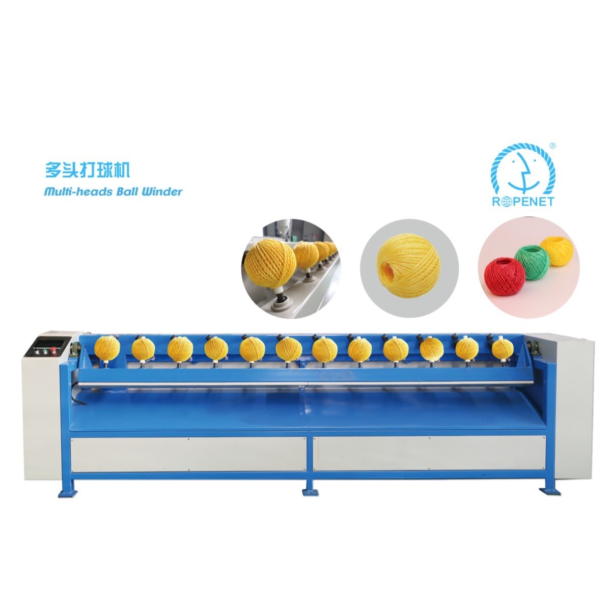 Handheld Knitting 10 spindles soft woolen yarn ball cross winding machine