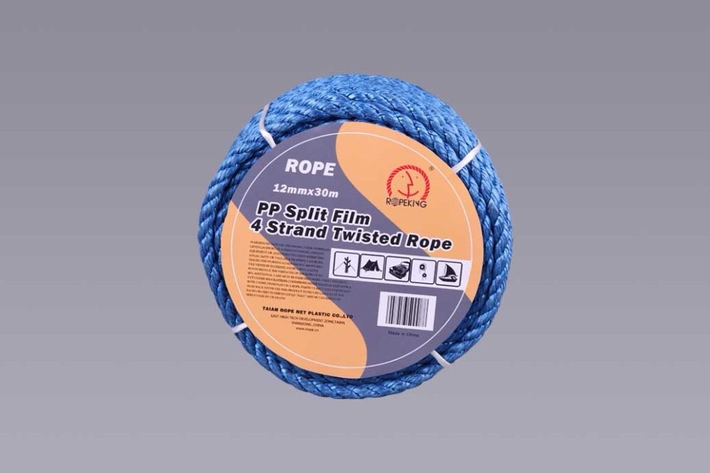 Braided Twisted PE Polyester PP Nylon Rope with high strength