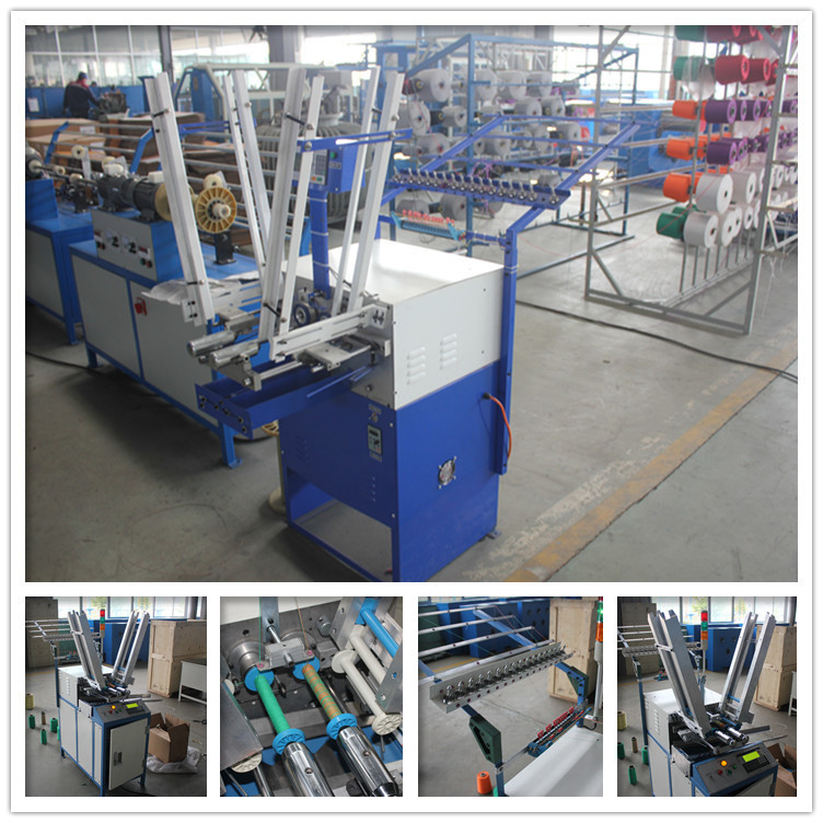 automatic spool winder machine Polypropylene Yarn Winder with 2 heads