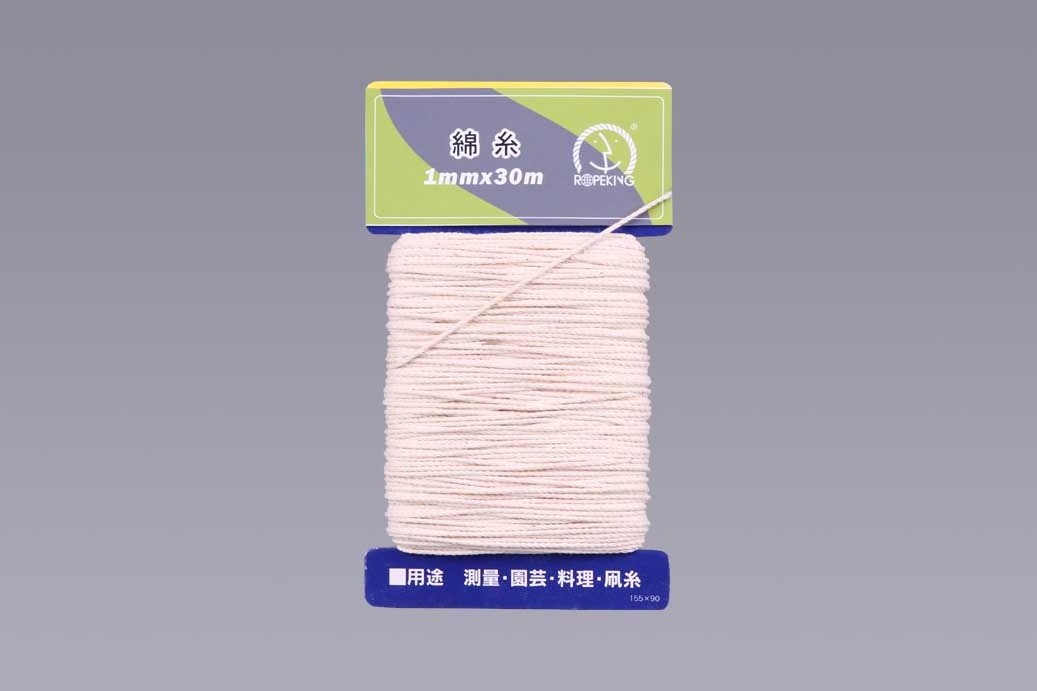 PP PE Nylon Cotton Jute twine which is used in plastic rope net and clothing field