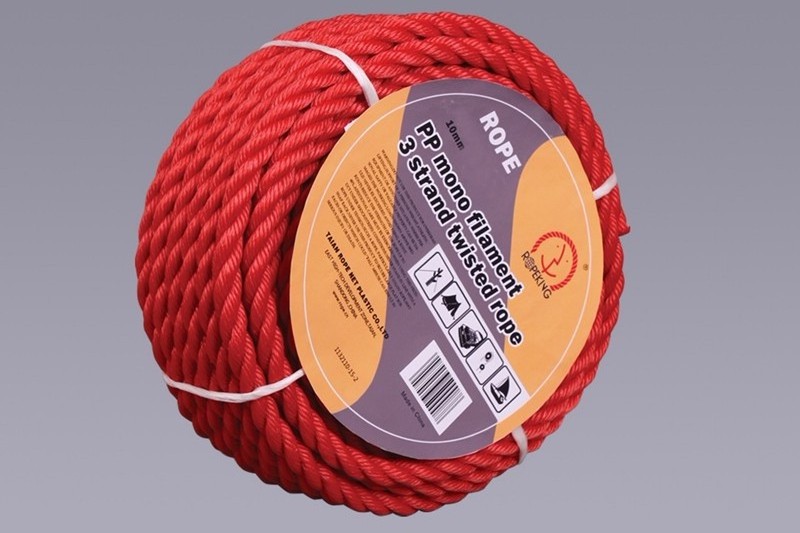 Braided Twisted PE Polyester PP Nylon Rope with high strength