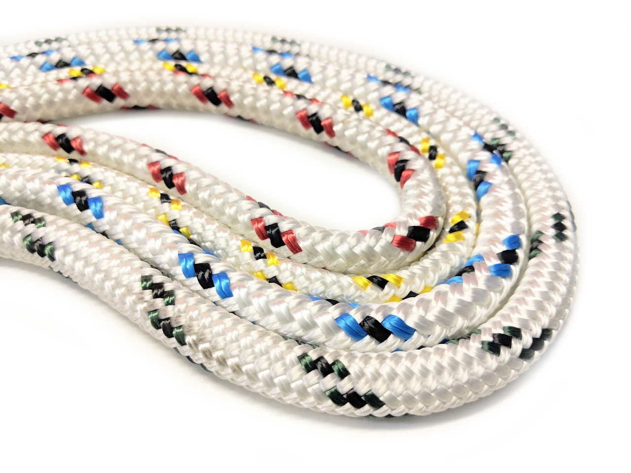 Braided Twisted PE Polyester PP Nylon Rope with high strength