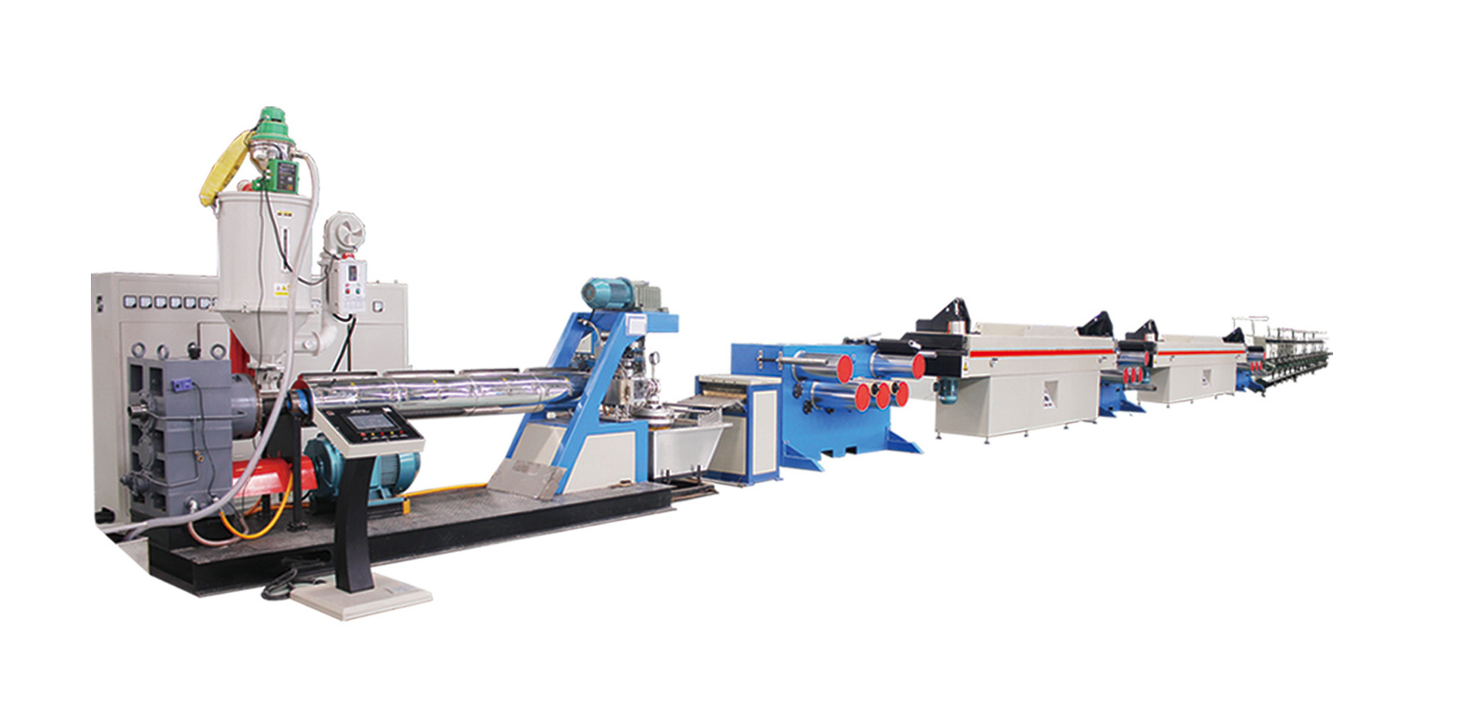 High quality Polypropylene fiber mesh yarn production line, HDPE shade net film yarn plastic extruder making machine for sale