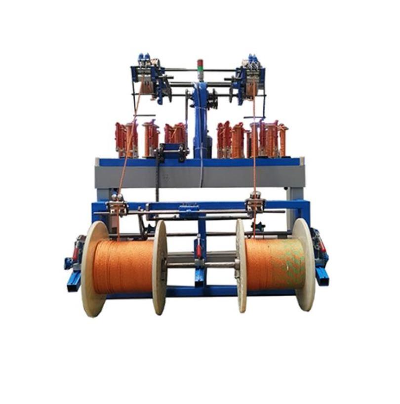 high quality flat belt/wire /rope/cable braided rope making machine