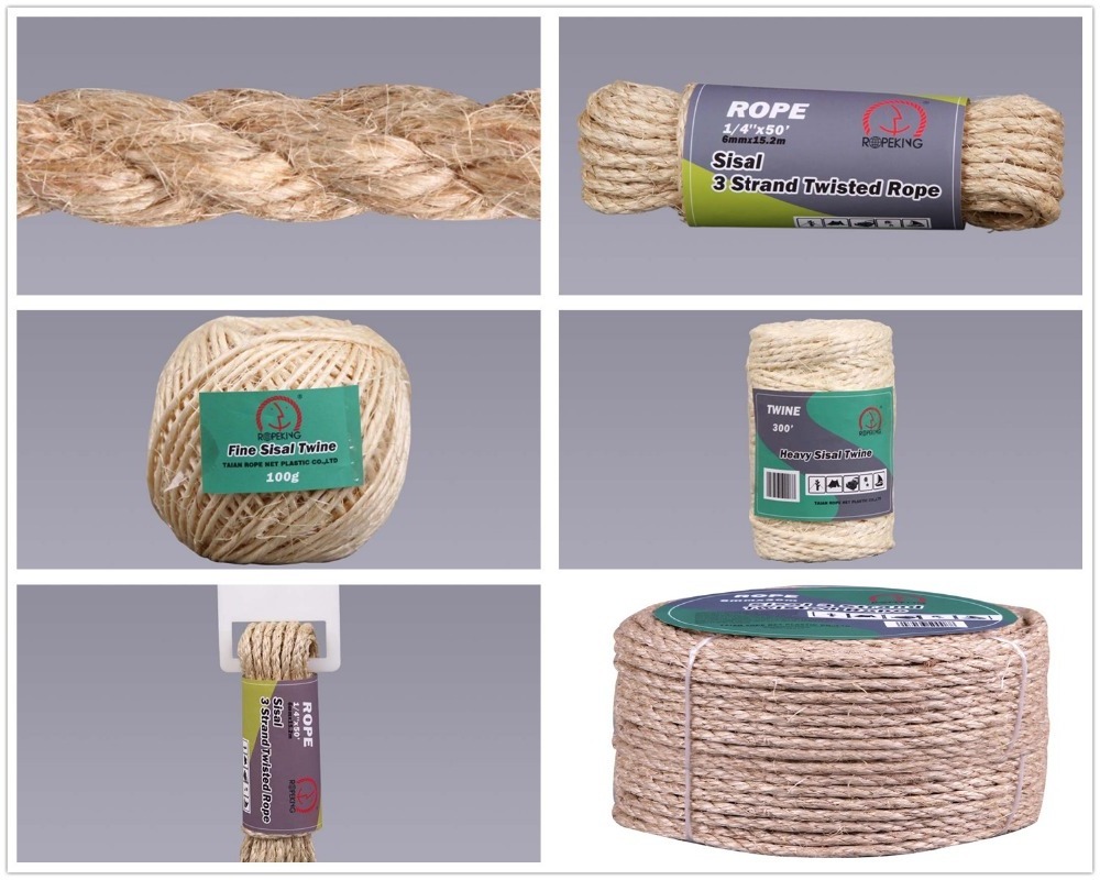 twisted hemp twine/hemp line/hemp rope