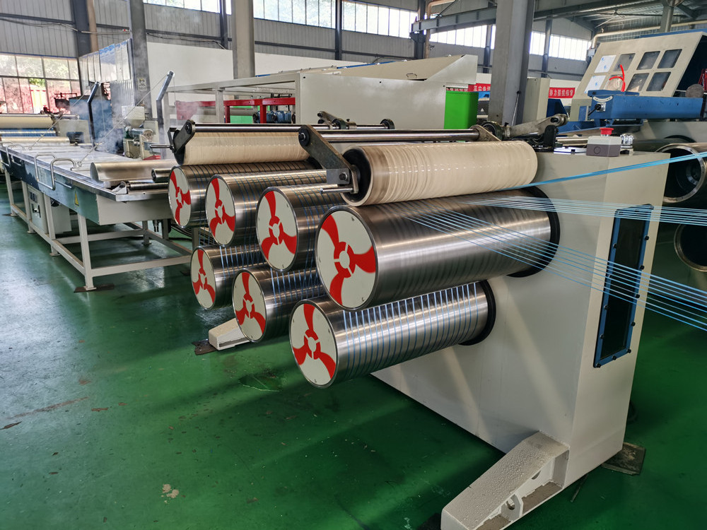 PP HDPE Nylon  monofilament yarn extruding machine rope making production line