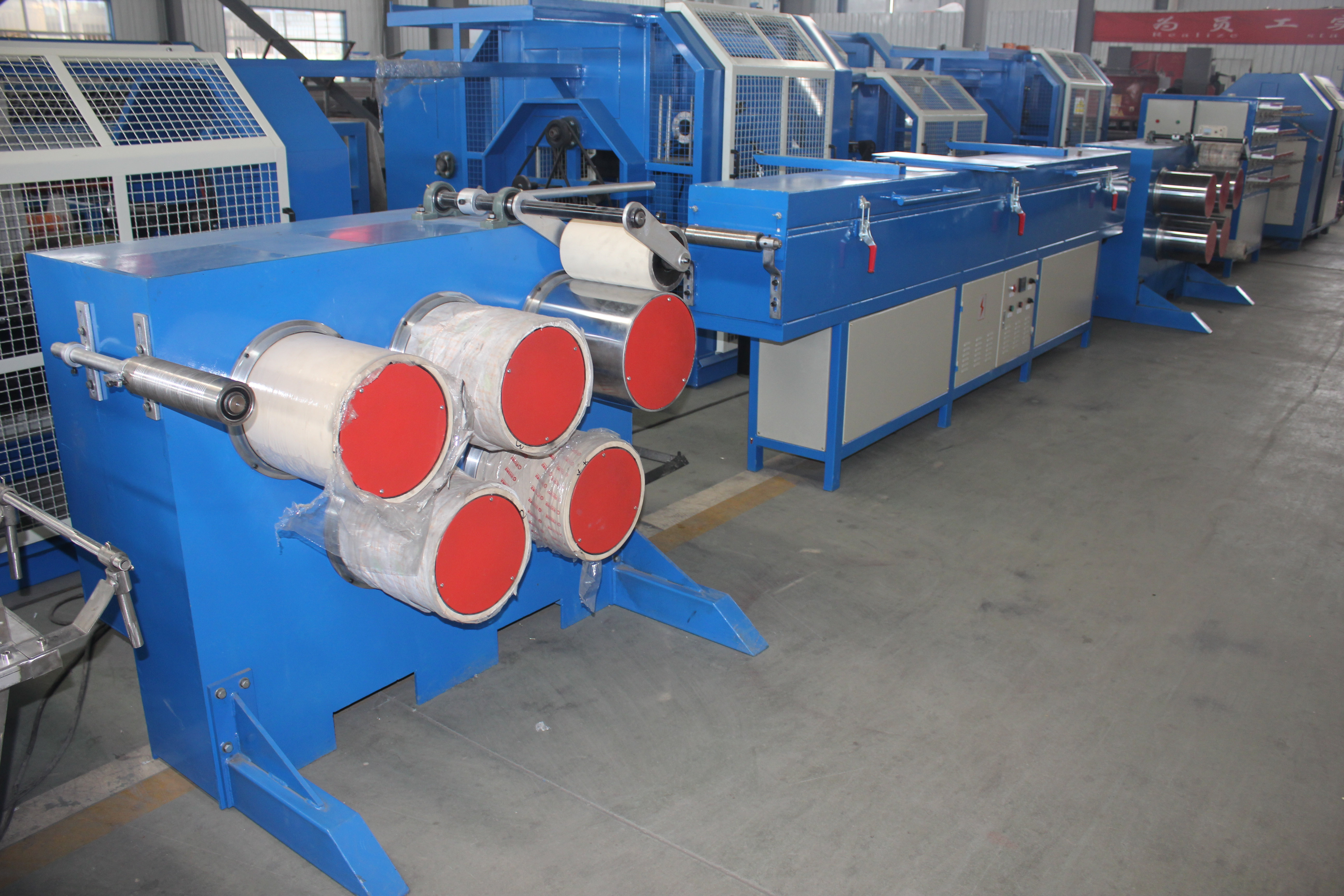 used nylon poly hdpe pp monofilament yarn extruder machine