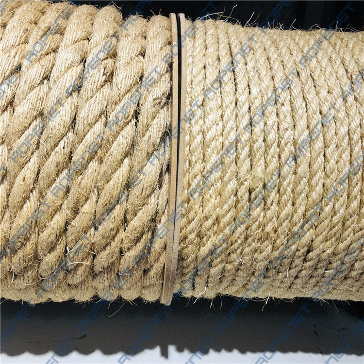 5mm-60mm Diameter and Sisal Fibre Material Natural Sisal Rope