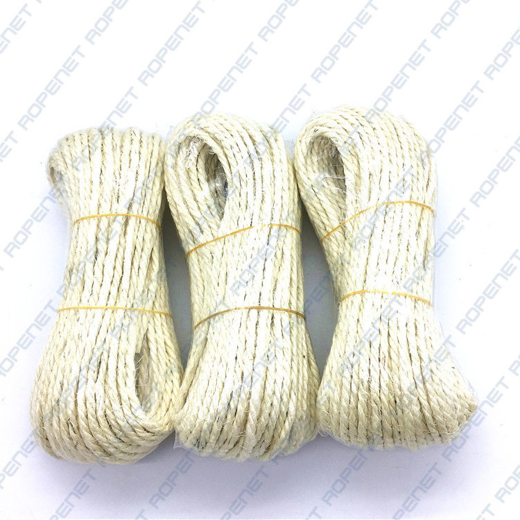 5mm-60mm Diameter and Sisal Fibre Material Natural Sisal Rope