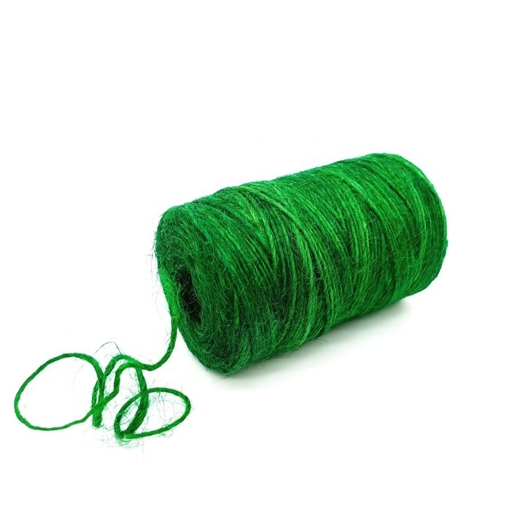 Color Jute Twine Jute String Rope Roll for Climbing Plants, Wrapping, Crafting