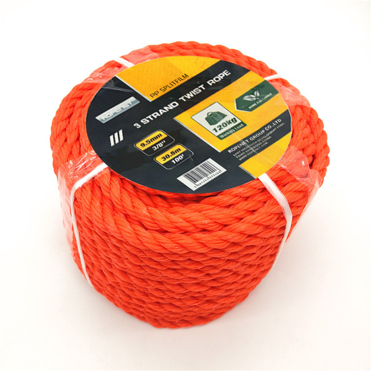 High Tenacity PE/PP/Polyester/Nylon/Polypropylene Packing Line/Fishing Net Twine/yaching rope