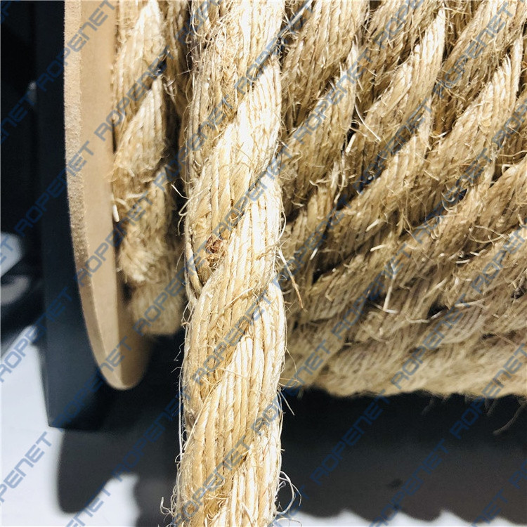 5mm-60mm Diameter and Sisal Fibre Material Natural Sisal Rope