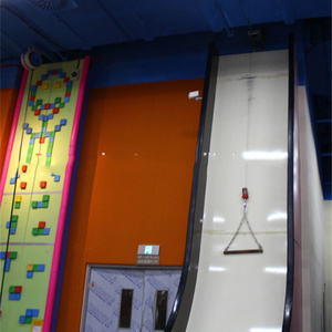 Kids playground equipment Climbing Walls and Drop Slides for sale