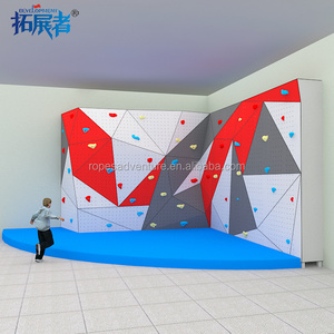 Outdoor or indoor rock climbing wall traverse climbing walls for kindergarten and home kids daycare