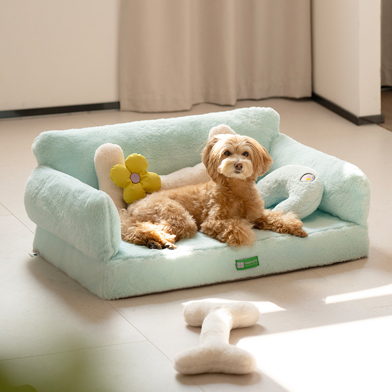 MewooFun New Design Cute Cat Bed Furniture Memory Foam Dog Bed Orthopedic