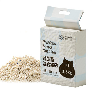 MewooFun 3 In 1 Mixed Super Absorbent Tofu Cat Sand Pet Products Bulk Biodegradable Cat Litter Wholesale