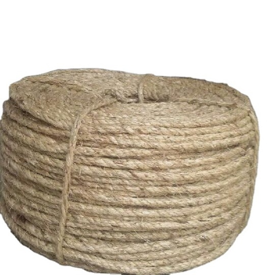 Factory Price Gardening Natural  Fiber Sisal Rope Twine 10mm Jute Rope Jute Sisal Yarn Rope