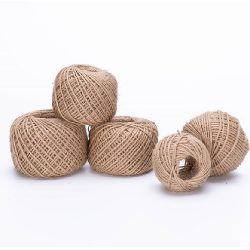 Manufacturing Natural Sisal Twine Packaging Rope 0.5mm To 3mm Twisted Jute Sisal Yarn Sisal Twine