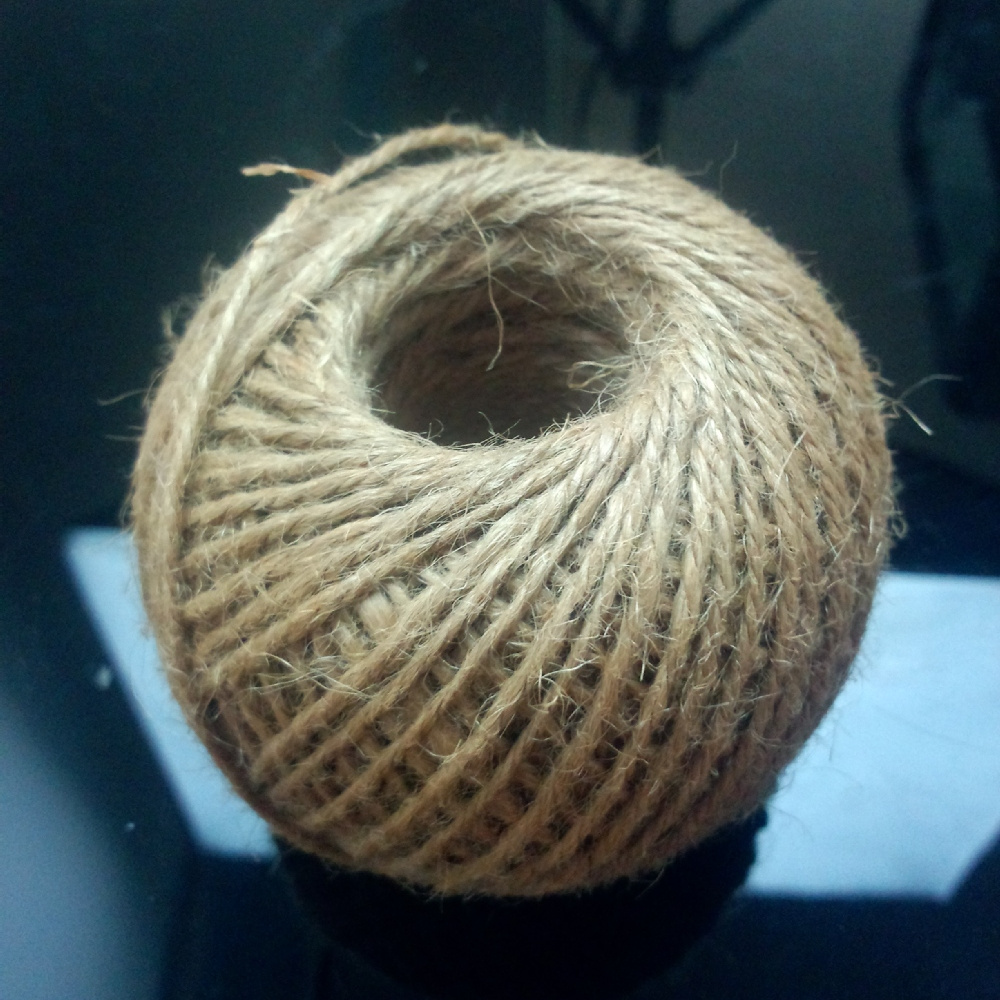 Natural Sacking Jute Twine 5-28 Lbs 1- 8 Ply Jute Fiber Twist Decorative Gardening Rope Jute Twine