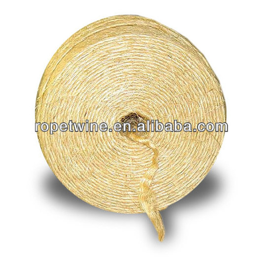 Durable and Eco-Friendly Sisal Twine and Rope 3-Strand Twisted Fiber Roll Packed Baler Twine