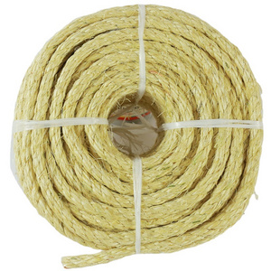 Durable and Eco-Friendly Sisal Twine and Rope 3-Strand Twisted Fiber Roll Packed Baler Twine