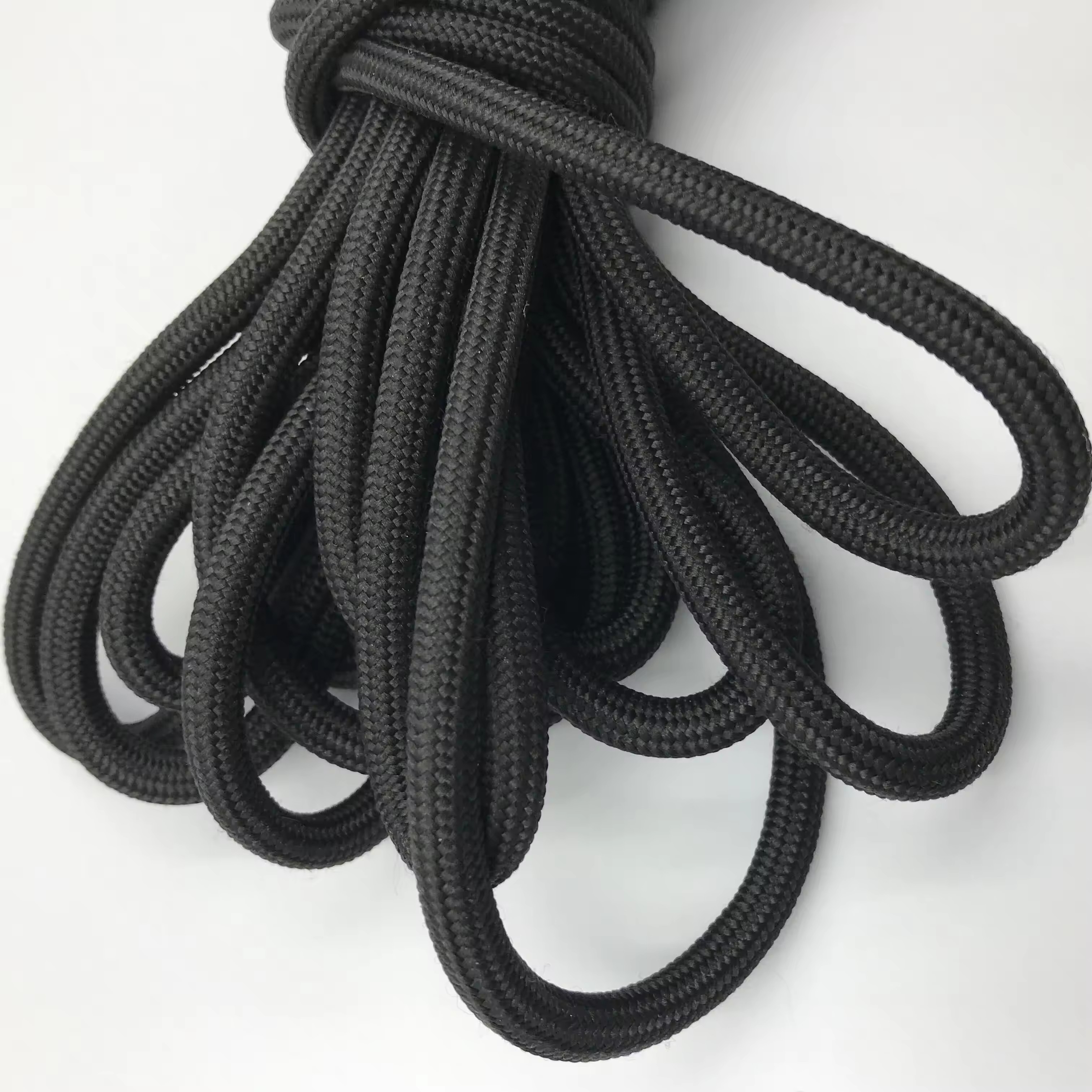 high strength pp/polyester/nylon double braided rope