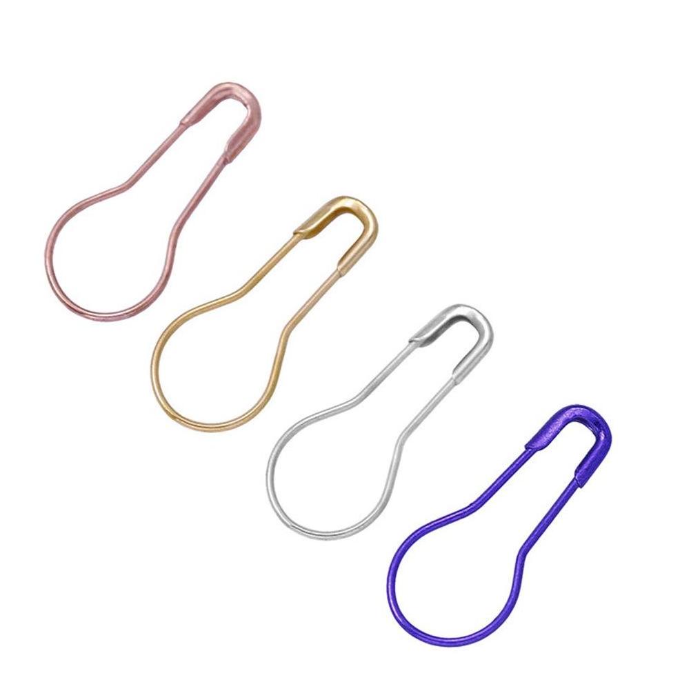 22*0.78mm Metal Pear Shape Small Hang Tag Safety Pin for Garments