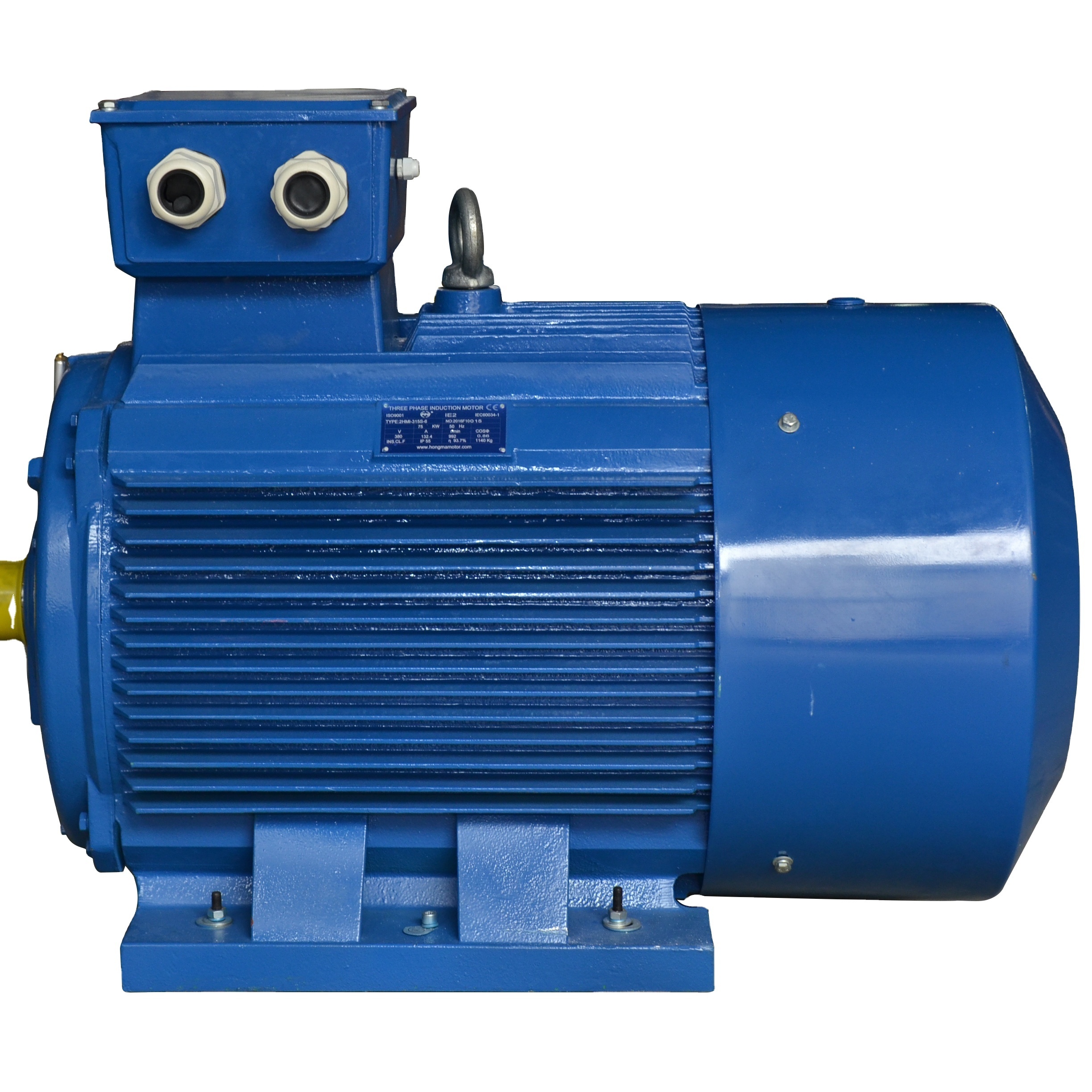 High power motor 100 hp ac motor 380V 1500 rpm electric induction motor for food machinery