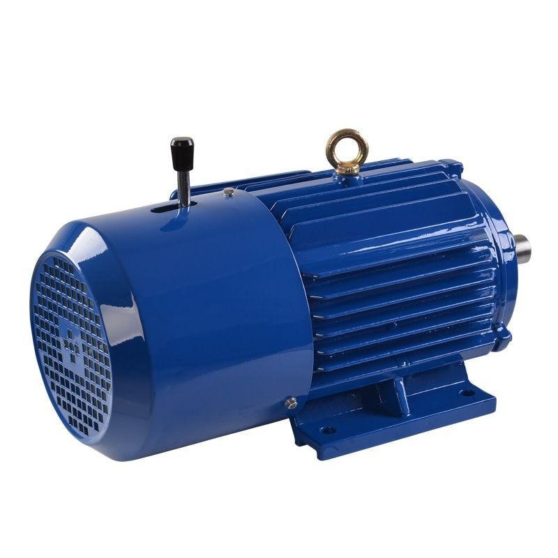 Totally closed self-fan moteur electrique electromagnetic brake three phase asynchronous motor