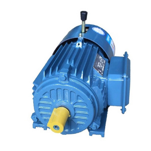 Totally closed self-fan moteur electrique electromagnetic brake three phase asynchronous motor