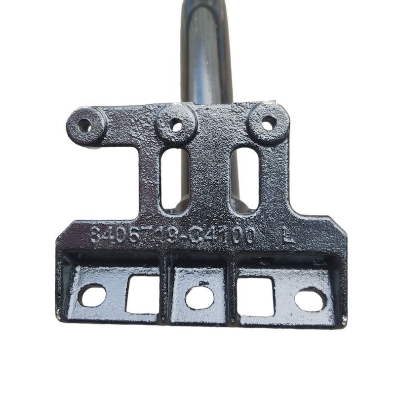 Dongfeng Tianlong KC KL KX high quality left front heavy dump truck front bumper bracket 8406719-C4100 8406720-C4100