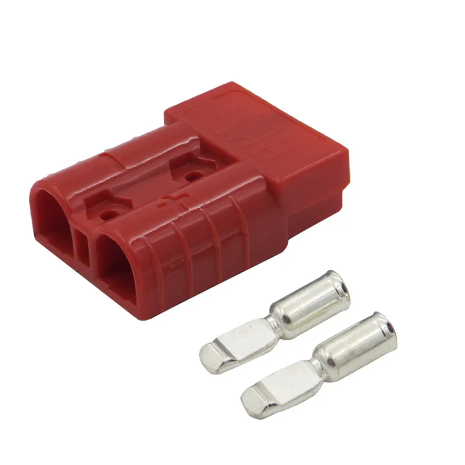 Factory direct sales  Connector Kit Forklift Truck battery cable charging socket 50A Gray cable connector