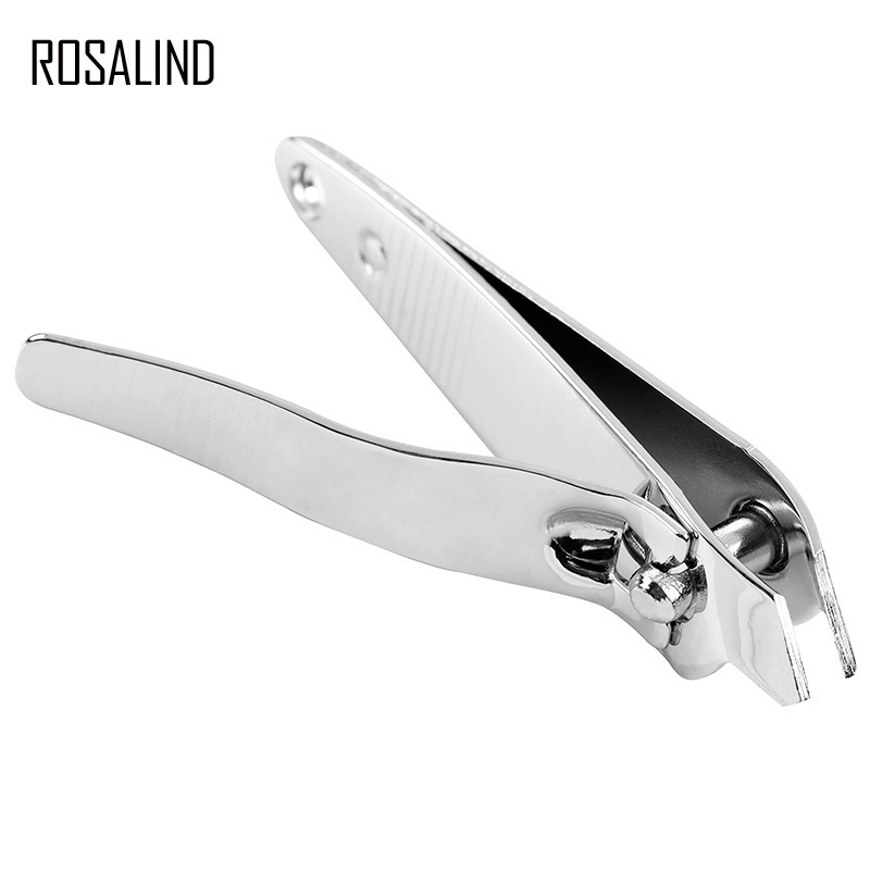 Rosalind Wholesale side slant edge nail art cutter trimmer manicure tools stainless steel nail clipper for nail salon