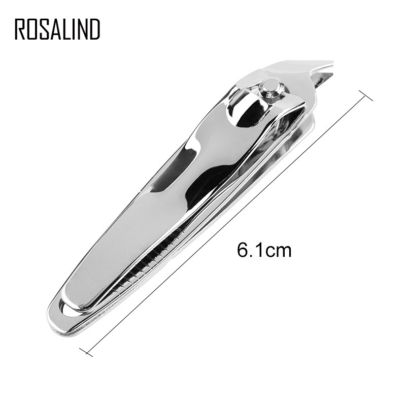 Rosalind Wholesale side slant edge nail art cutter trimmer manicure tools stainless steel nail clipper for nail salon