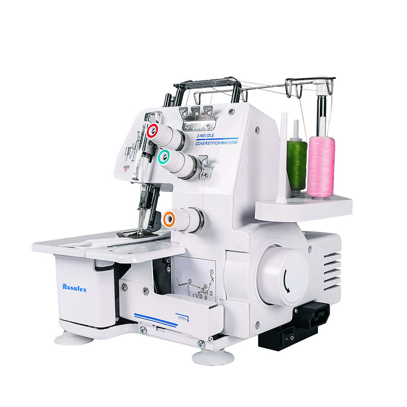 Rosatex 757s 122w Household Double Needle Three-Thread Interlock Sewing Machine