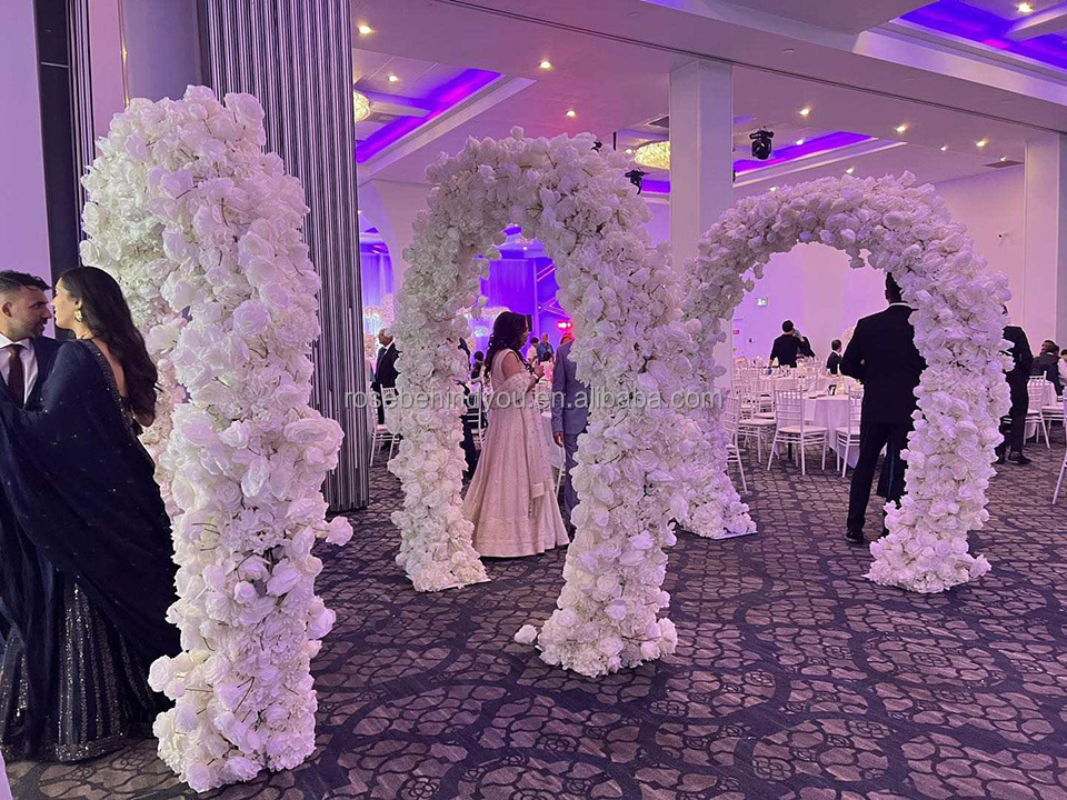 Wedding Centerpiece Arch Red Big Heart Roses Wedding Rose Heart Shaped Arch Events Backdrop