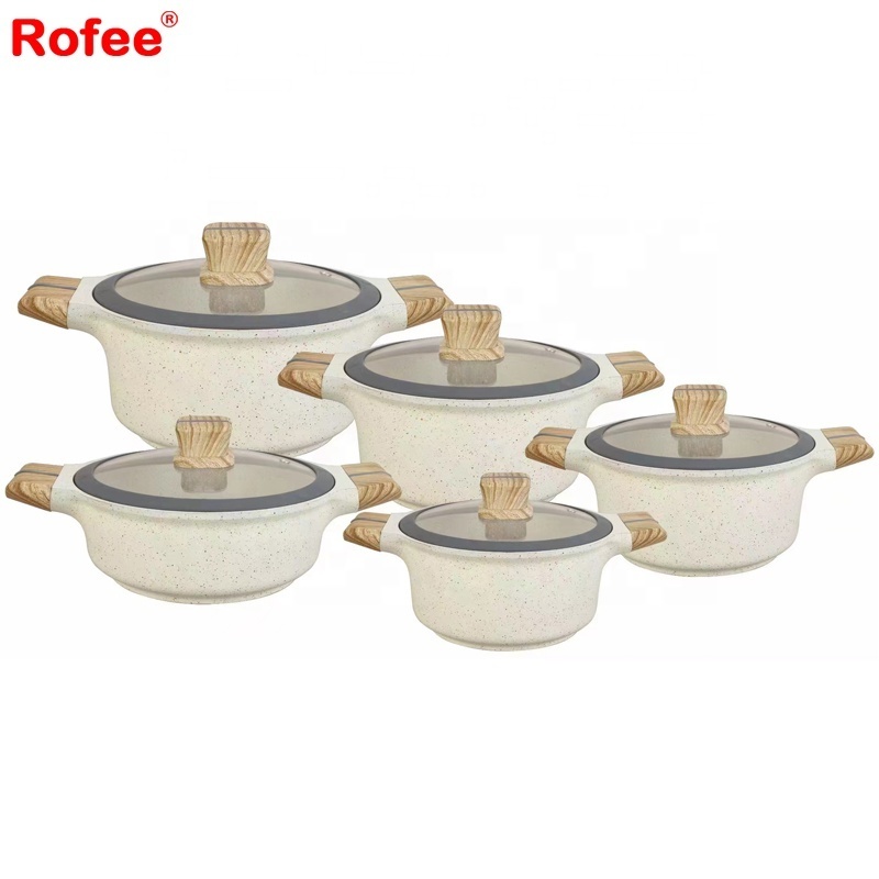 hot selling nonstick kitchen wear cookware set cooking pots