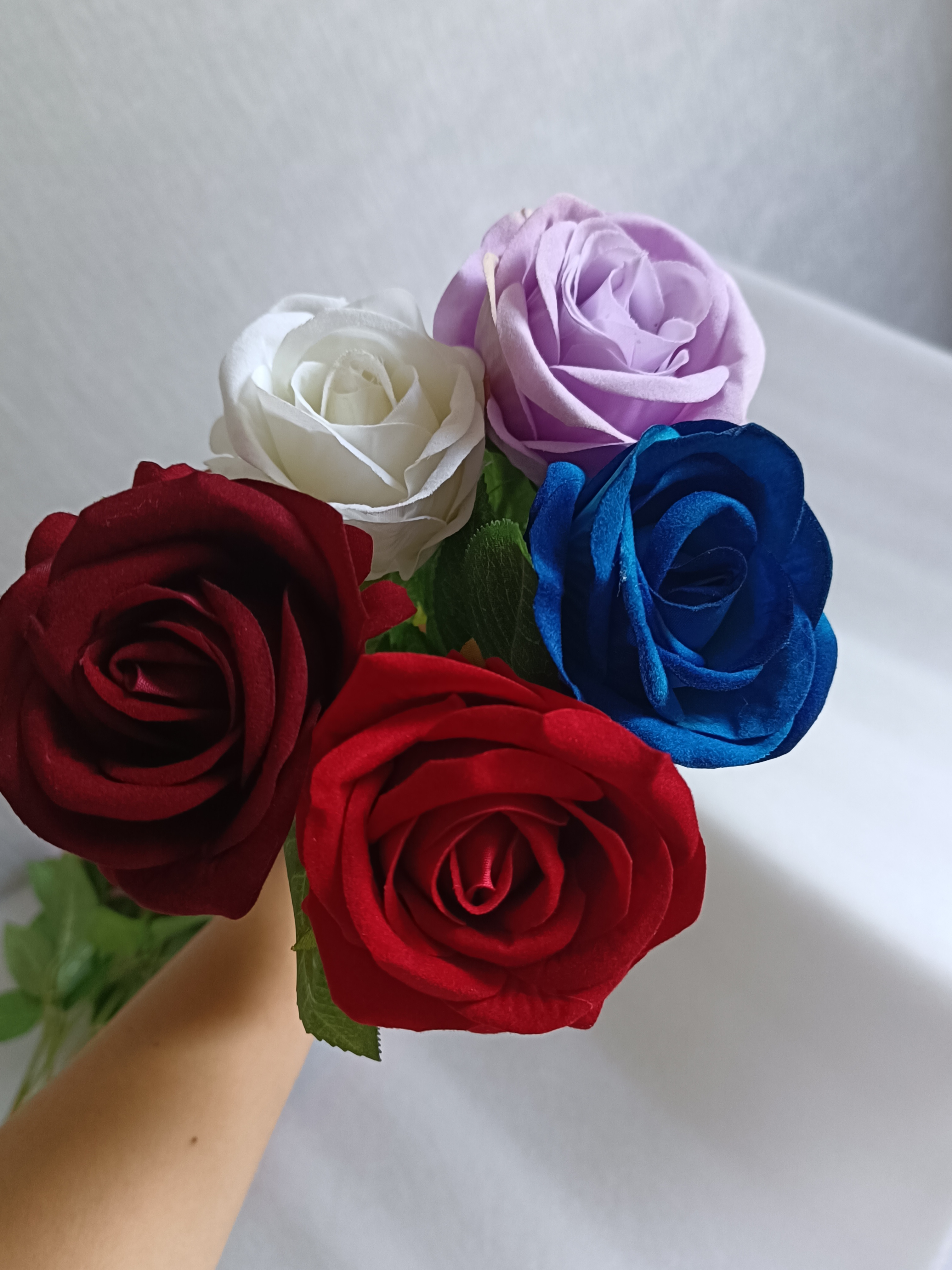 Hot Selling White Silk Large Rose Flores Artificial Flower Floral Bulk Velvet Roses For Wedding Bohemian Home Decor