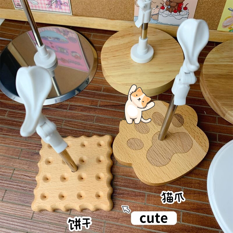 Hot Sale Cute 30cm High Plastic Doll Stand for Mannequin