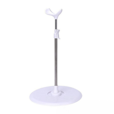 Stainless Steel Round Base Doll Bracket Display Stand for 1/4 BJD Doll Toy 18 Inch Doll