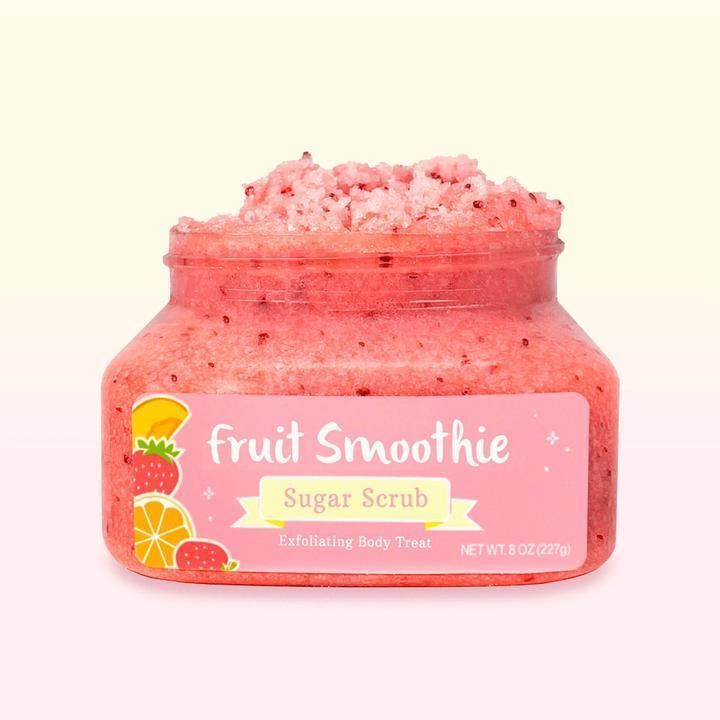 China Customizable Wholesale Scrub Vendors 8OZ Hot Sale Organic Gommage Visage Fruit Scented Exfoliant Sugar Body Face Scrub