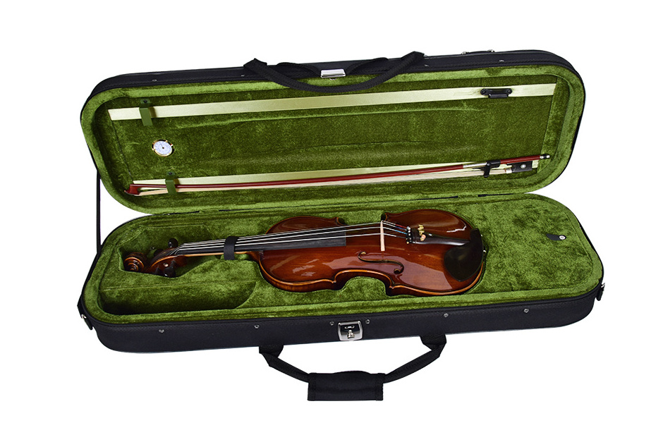 Handmade violin professional all solid spruce top  4/4 full size violin professional with free case