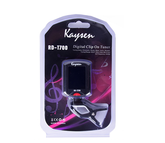 High quality cheap price guitar  accessories OEM brand  LCD digital tuner for guitar & bass & violin and ukulele