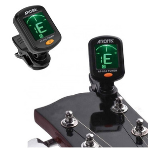 Aroma  brand AT-01A  Chromatic Tuner for Guitar, Bass, Violin, Ukelele, Mandolin and Banjo