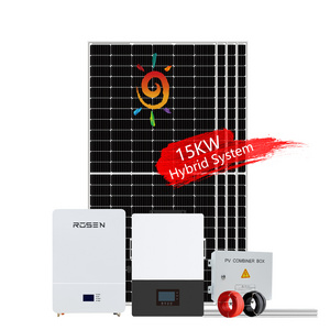 Complete Solar System 5kw 10kw For Houses Solar Energy Products 15Kw Us System Hybrid Battery Lithium ESS