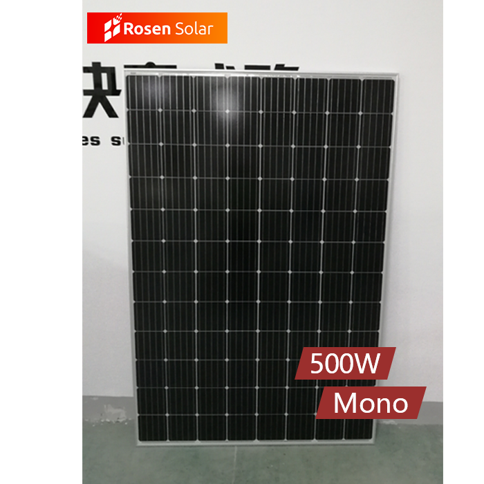 Good Price Monocrystalline PV Panel 48V 500W 500 Watt Mono Solar Panel 96 Cells