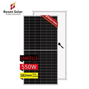 Philippines price 500w 550w solar panels home 450w half cut mono 10bb 144 cells sale